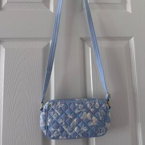 Blue crossbody bag